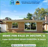 Home For Sale 14432 INGLESIDE AVENUE, DOLTON, IL