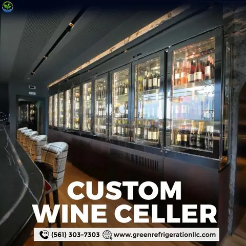 Commercial Custom Wine Cellars & Coolers Services in Palm Beach County. - 1