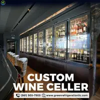 Commercial Custom Wine Cellars & Coolers Services in Palm Beach County.
