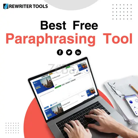 Online Free Paraphrasing Tool | Paraphrase Generator Online - 1
