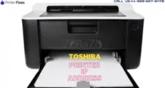 Resolving Toshiba Printer IP Address Problems - 1