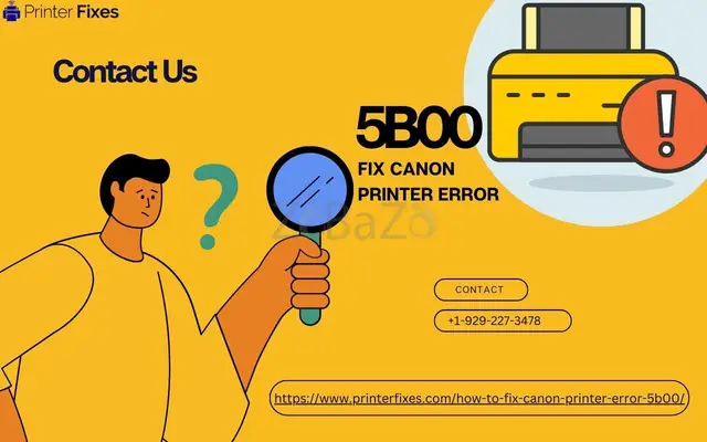 How to Fix Canon Printer Error 5B00: Clearing Ink Absorber Full Issue - 1