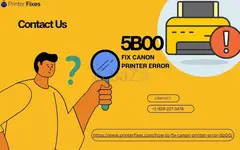 How to Fix Canon Printer Error 5B00: Clearing Ink Absorber Full Issue