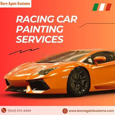 Racing Car Painting in Jacksonville - 1