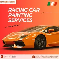 Racing Car Painting in Jacksonville