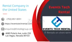 Leading the Way in Event Tech Rentals | Events Tech Rental