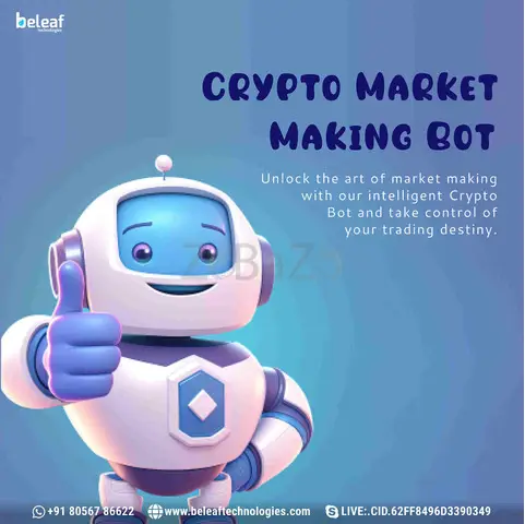 Crypto market making bot development company - 1