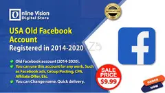 Buy an Old Facebook Account- Online Vision Digital Store - 1