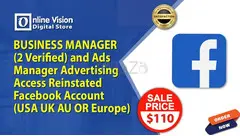 Buy Facebook Business Manager Account - Online Vision Digital Store - 1