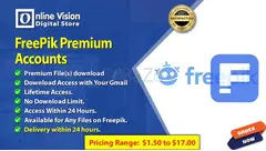 Freepik Premium Account(s) - 1