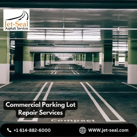 Commercial Parking Lot Repair Services - 1