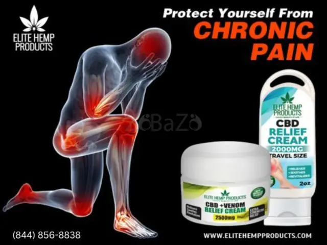 Experience relaxing relief with premium CBD Pain Relief Cream - 1