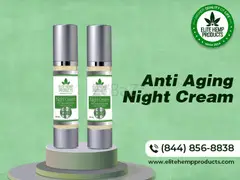 Rejuvenate Overnight with the Power of Anti-Aging CBD Night Cream - 1