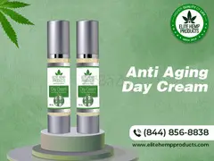 Anti Aging CBD Day Cream - Elite Hemp Products