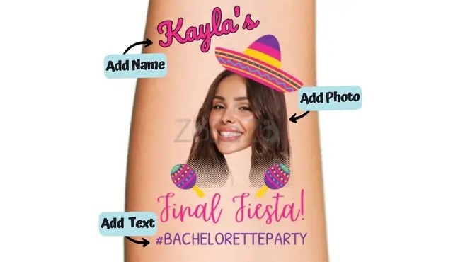 Custom Temporary Tattoos for Bachelorette Parties: Buy Now! - 1