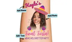 Custom Temporary Tattoos for Bachelorette Parties: Buy Now! - 1