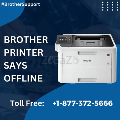 +1-877-372-5666 | Brother Printer Says Offline | Brother Printer Support - 1