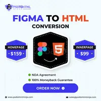 PSD to HTML Ninja - Your Expert Figma to HTML Conversion Service! - 1