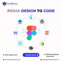 PSD to HTML Ninja - Your Expert Figma to HTML Conversion Service!