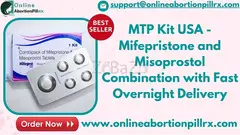 MTP Kit USA - Mifepristone and Misoprostol Combination with Fast Overnight Delivery - 1
