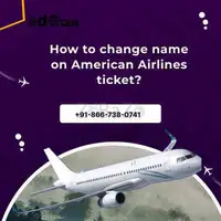 How to change name on American Airlines ticket?
