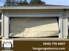 Garage Door Off Track? Get a Quick Service - Lion Garage Door Repair - 1