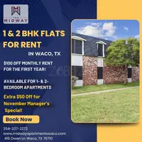 Rent 1 Bedroom Apartment in Waco, TX | Cozy & Convenient Living