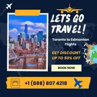 Cheap Air Tickets from Edmonton to Toronto with Top Airlines