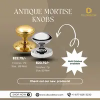 Shop Antique Mortise Knobs Online | Starting price just $20.00 | Custom Sizes & Style.