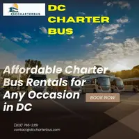 Affordable Charter Bus Rental in DC - 1