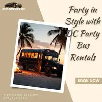 Washington DC Party Bus Rental