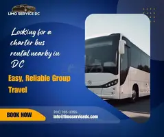 Washington DC Charter Bus Rental Near Me