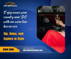 DC Wine Tour Bus