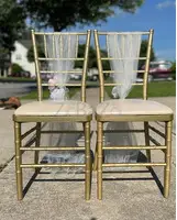 chiavari and clear chair with cushions rental in Maryland