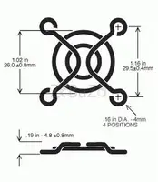 Standard Size Wire Fan Guards – Premium Protection for Cooling Fans