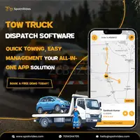 Digitize Your Towing Business with SpotnRides Tow Truck App