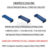 Uratech R8 Collet Holder for Organized Tool Storage