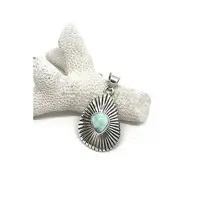 Sterling Silver Turquoise Pendants | Authentic Women's Jewelry