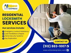 Reliable Residential Locksmith Services in Austin, TX – A1 Lock Express