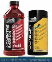 Earth Creation Sports Liquid Carnitine 5000 with CLA Bundle