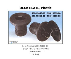 DECK PLATE, Plastic // Boat DECK PLATE, Plastic // Marine Hardware DECK PLATE, Plastic