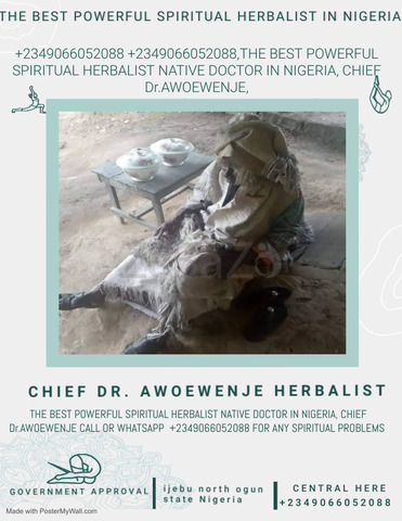 The best powerful spiritual herbalist native doctor in Nigeria +2349066052088 - 1/1