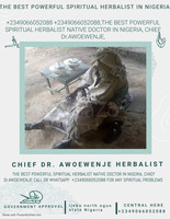 The best powerful spiritual herbalist native doctor in Nigeria +2349066052088