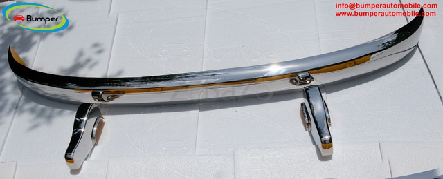 Mercedes W186 300, 300b and 300c bumper (1951-1957) by stainless steel - 4/4