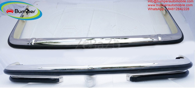 Mercedes W114 W115 250C, 280C coupe (1968-1976) bumpers - 3/4