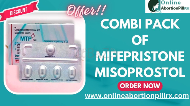Combi pack of Mifepristone Misoprostol Tablets Price at Onlineabortionpillrx - 1