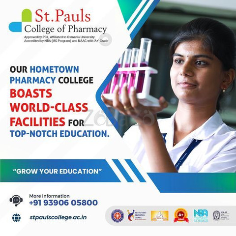 M Pharmacy Colleges In Hyderabad | Best M Pharm Colleges in Hyderabad - 1