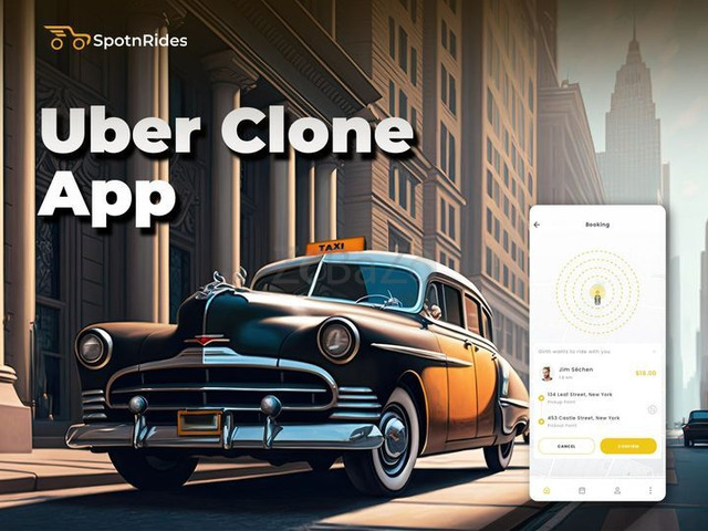 SpotnRides- Uber like App development services - 1/5