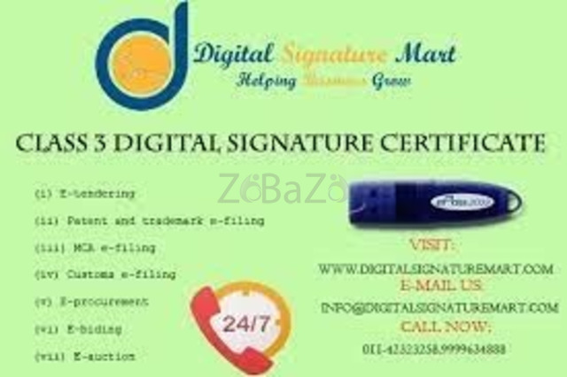 Buy Class 3 Digital Signature Certificate at Affordable Price - 1