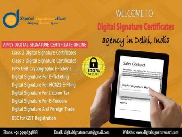 Digital Signature Certificate in India - 1/1